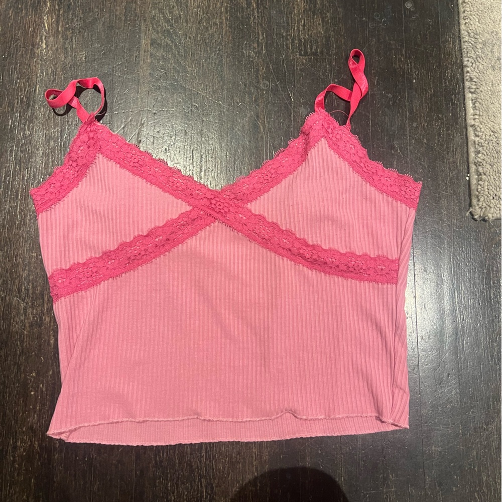 y2k pink top 💕